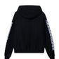 Chain Hoodie | Black/White