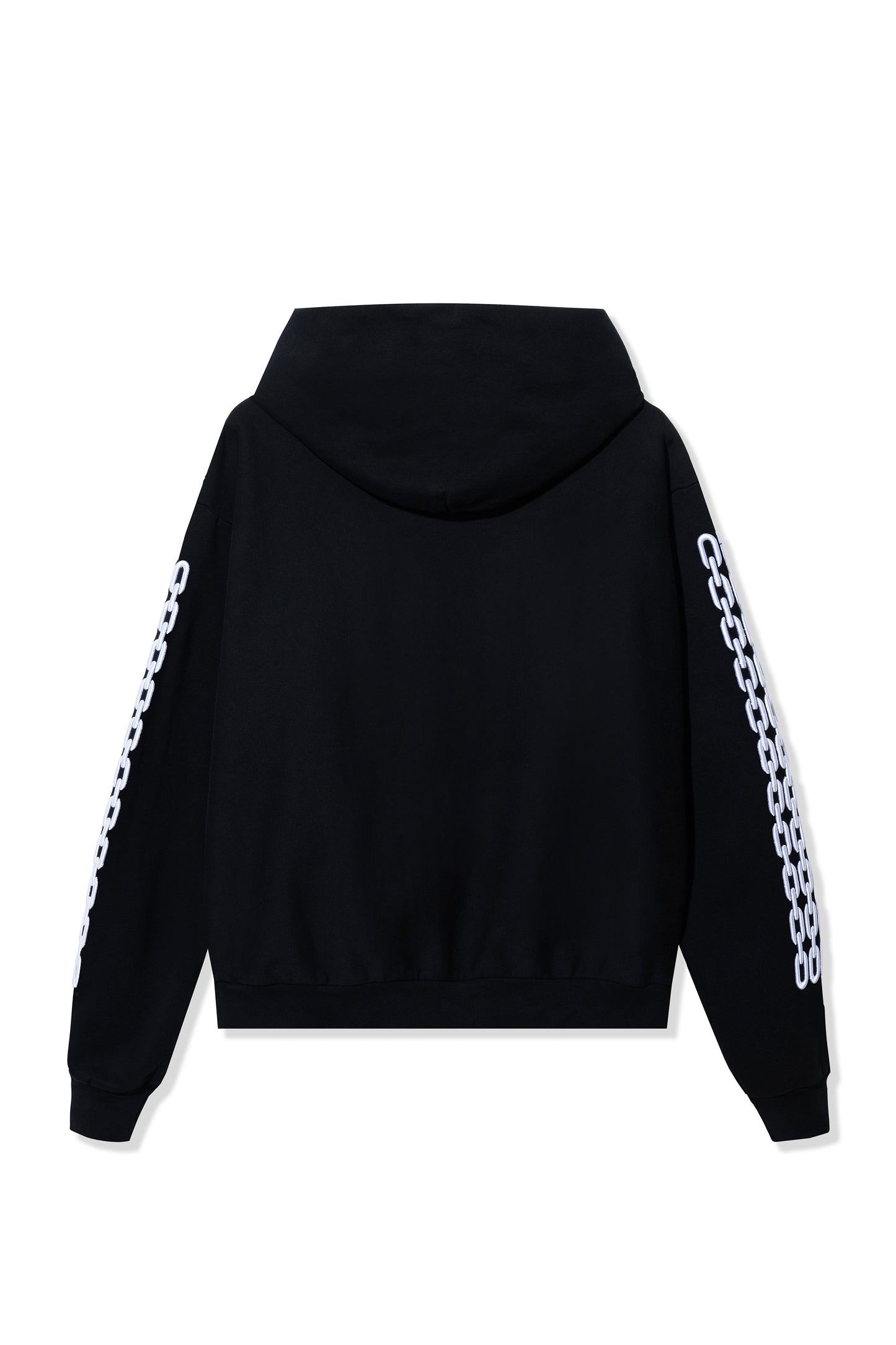 Chain Hoodie | Black/White